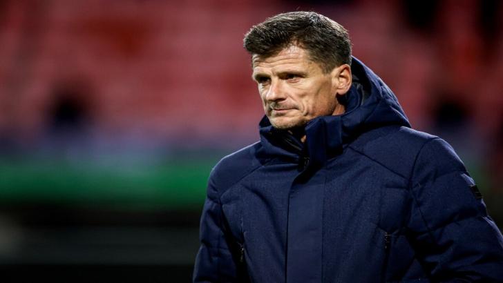 Volendam coach Wim Jonk